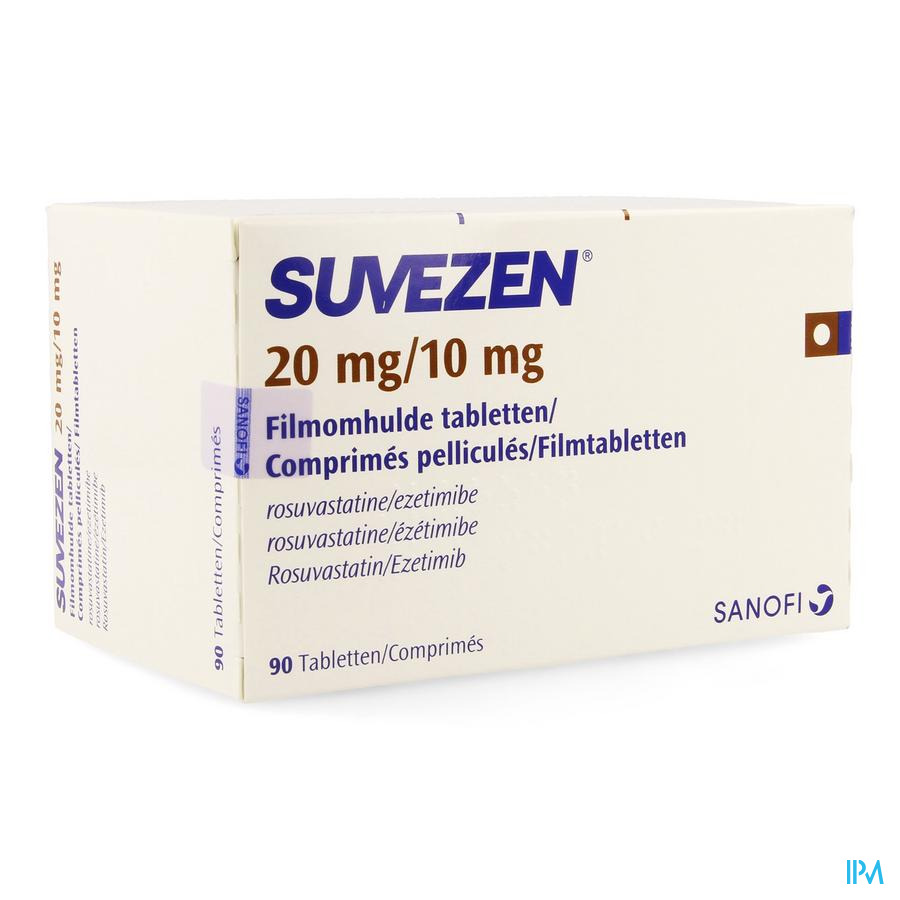 Suvezen 20mg/10mg Filmomh Tabl 90