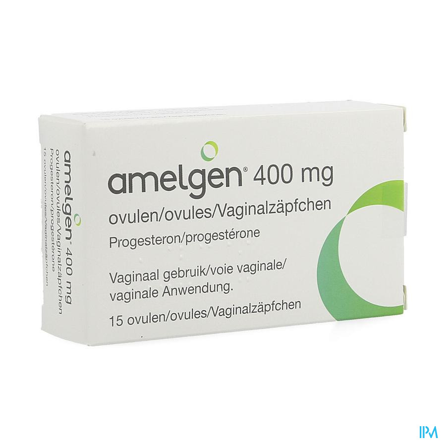 Amelgen 400mg Vaginale Ovulen 15