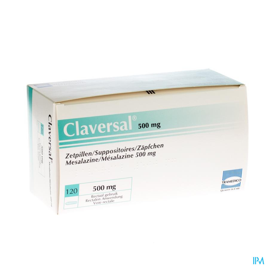 Claversal Supp 120 X 500mg