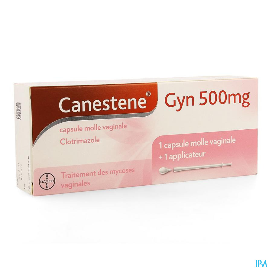 Canestene Gyn 500mg Zachte Caps Vag.gebr.1+applic