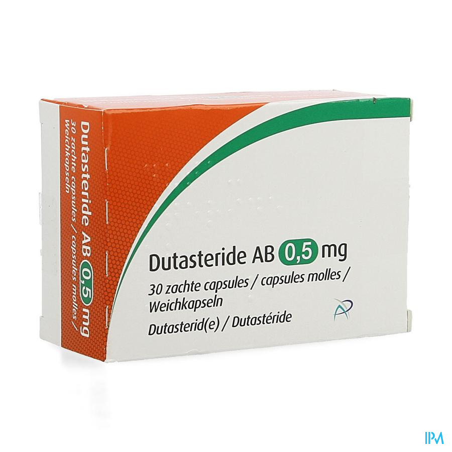 Dutasteride Ab 0,5mg Zachte Caps 30