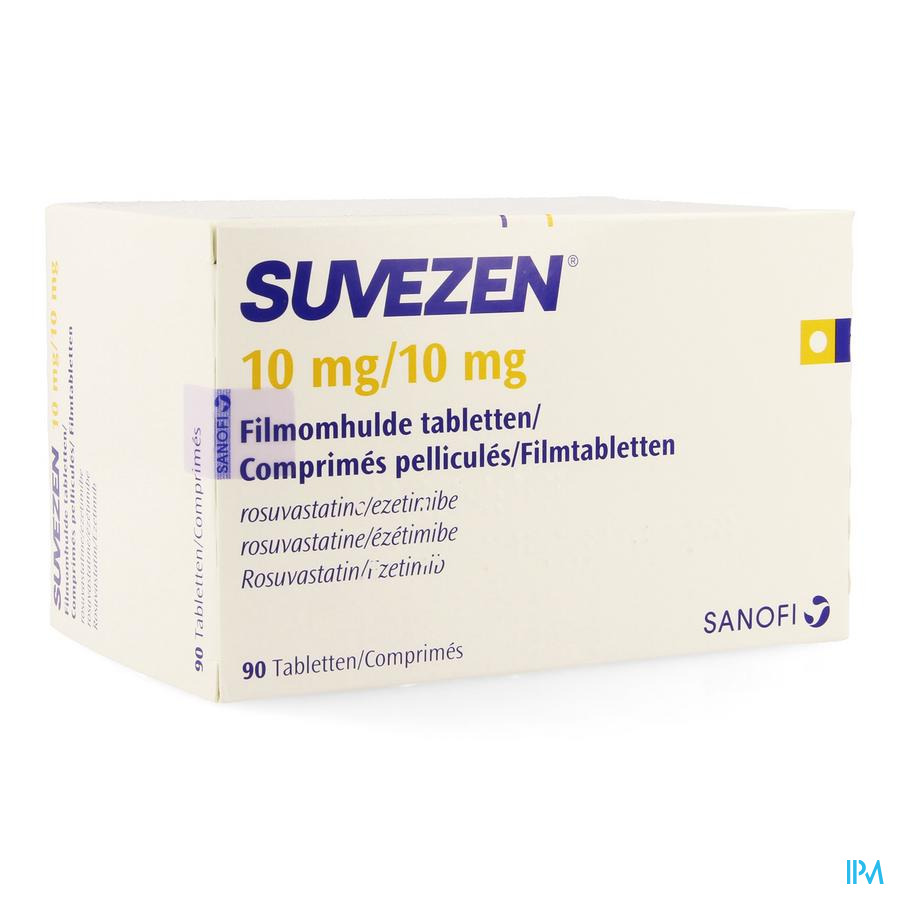 Suvezen 10mg/10mg Filmomh Tabl 90
