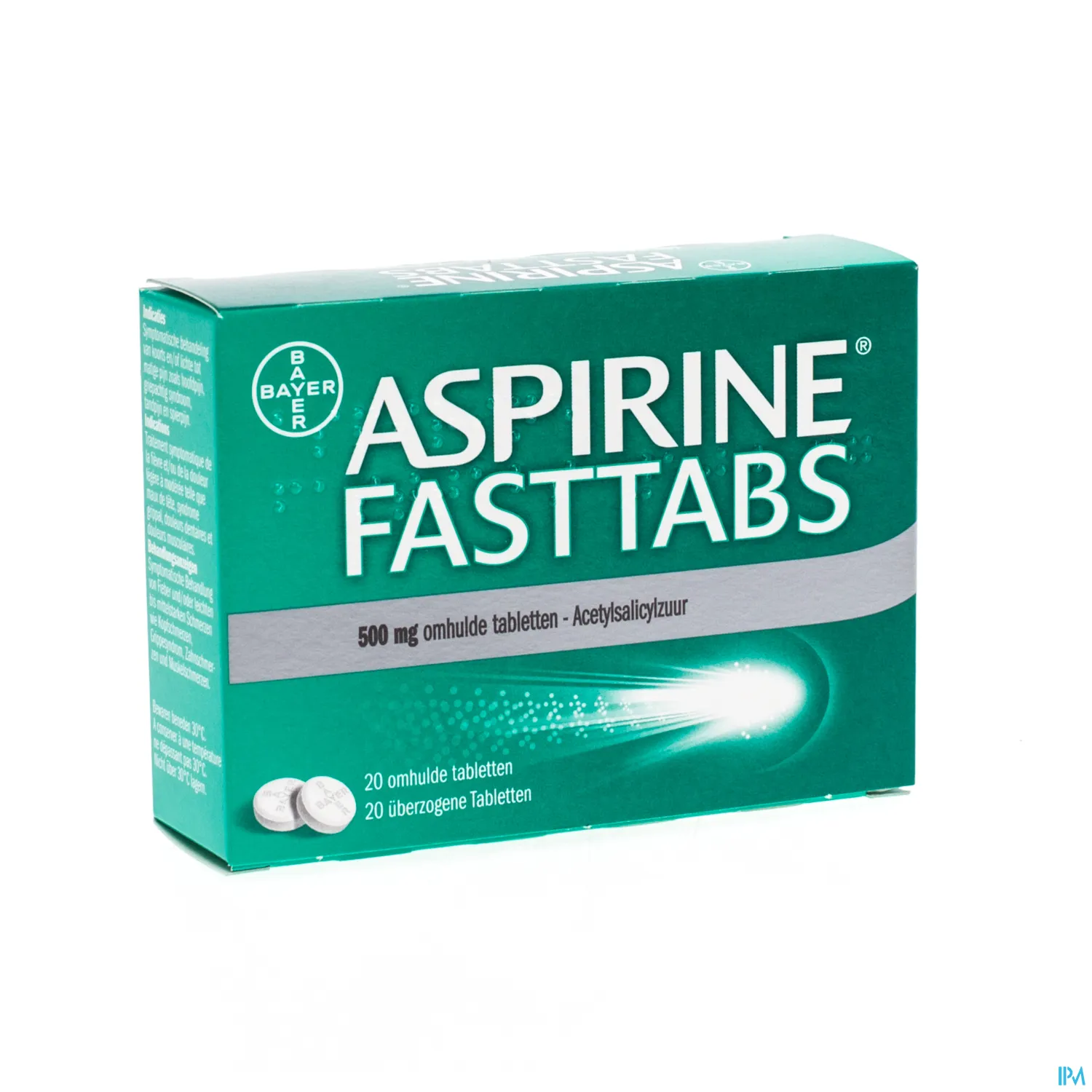 hoeveel aspirine per dag
