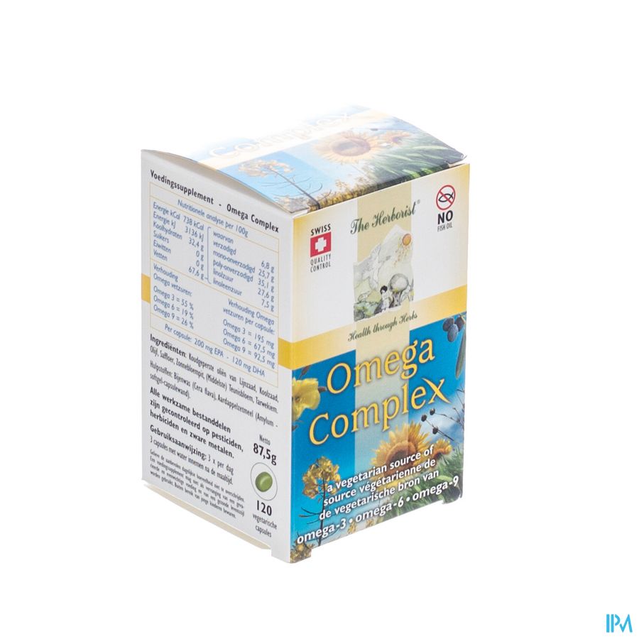 Herborist Omega Complex Caps 120 0775a