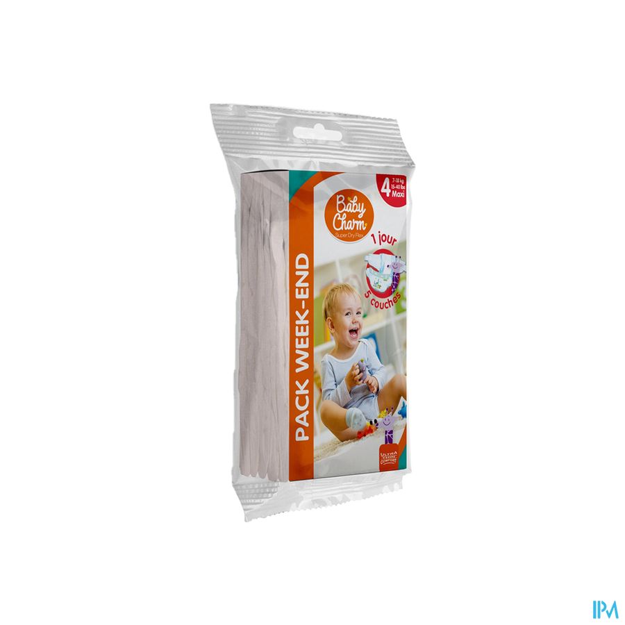 Babycharm Pack Week-end 9-14kg Maxi 5 Babycharm Pack Week-end 9-14kg Maxi 5