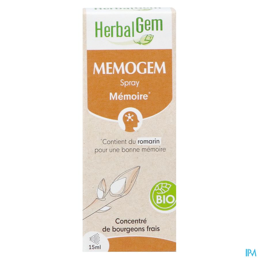 Herbalgem Memogem Spray Bio 15ml 6