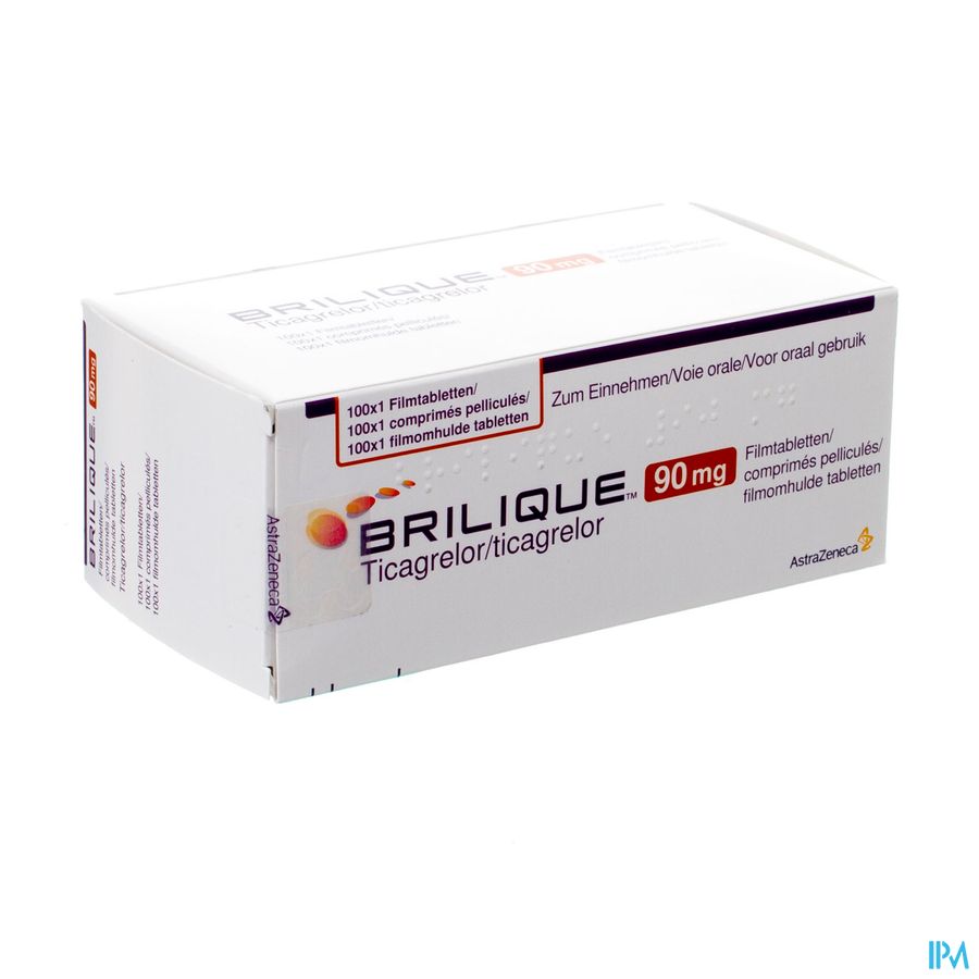 Brilique 100 Tabl 90mg Ud Brilique 100 Tabl 90mg Ud
