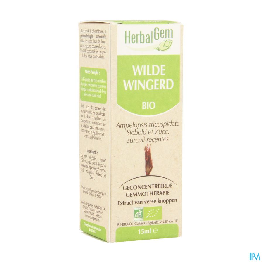 Herbalgem Wilde Wingerd Maceraat 15ml