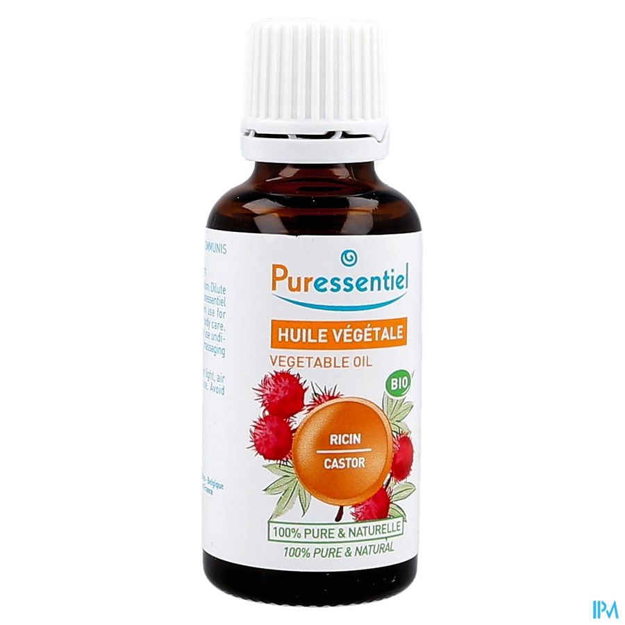 Puressentiel Plant. Olie Bio Ricinus 30ml Puressentiel Plant. Olie Bio Ricinus 30ml