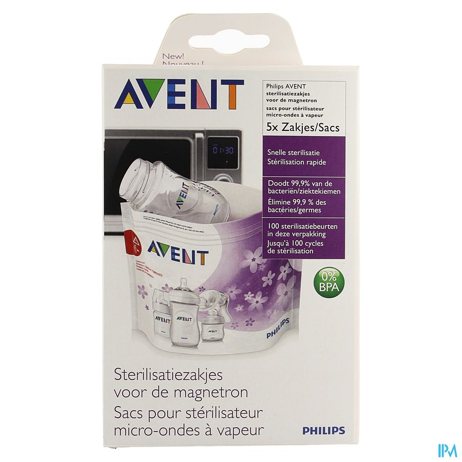 Philips Avent Sterilisatiezakje Microgolf 5 SCF297/05 2