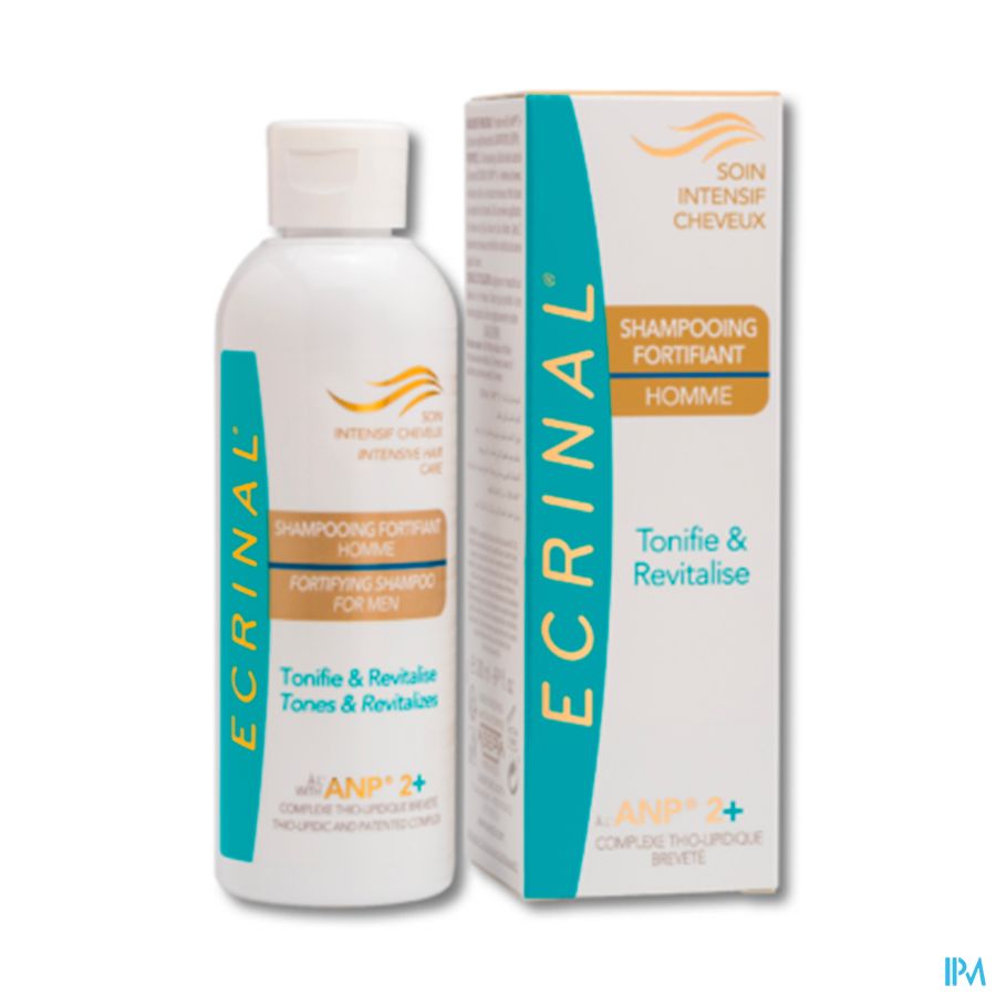 Ecrinal Shampooing Fortifiant Homme Anp2+ Fl 200ml 2