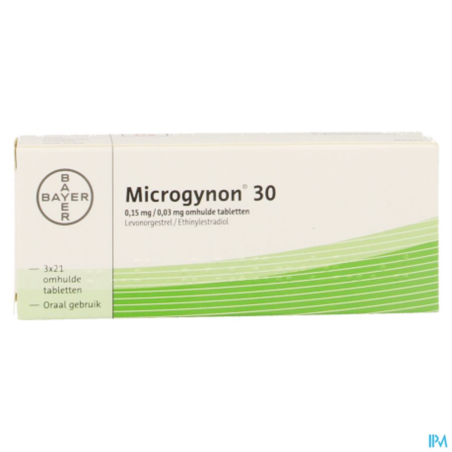 Microgynon 30 Drag 3 X 21 Microgynon 30 Drag 3 X 21