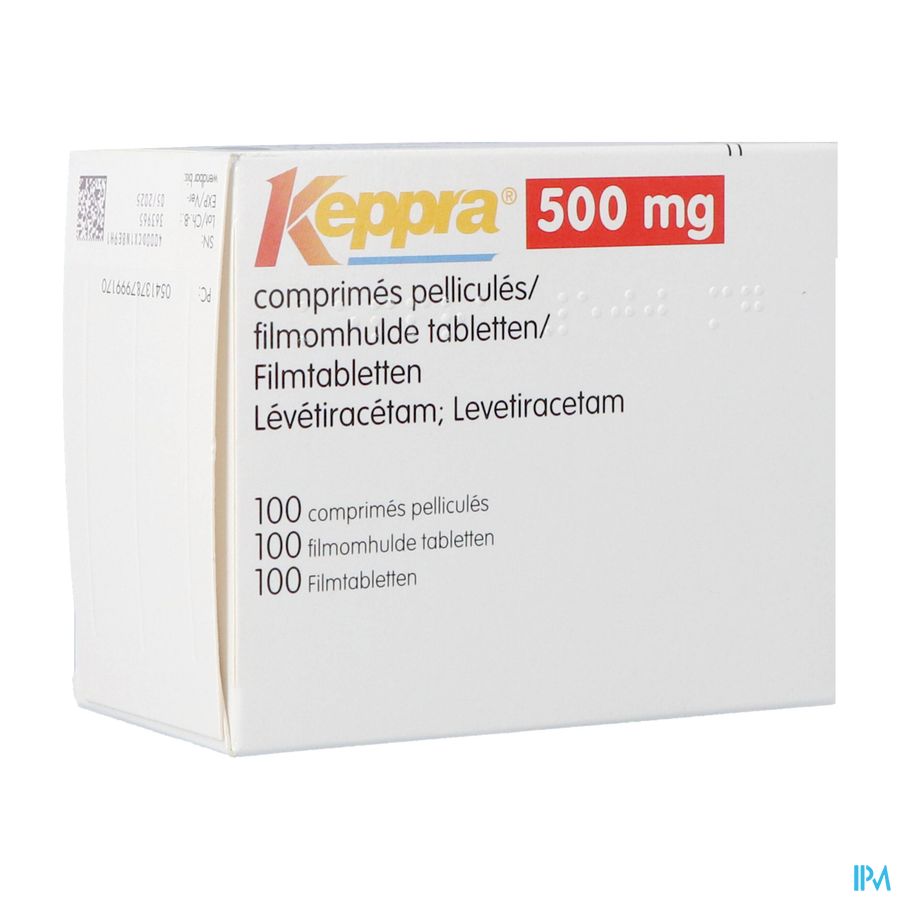 Keppra 500mg filmomh. tabl. (100) Keppra 500mg filmomh. tabl. (100)
