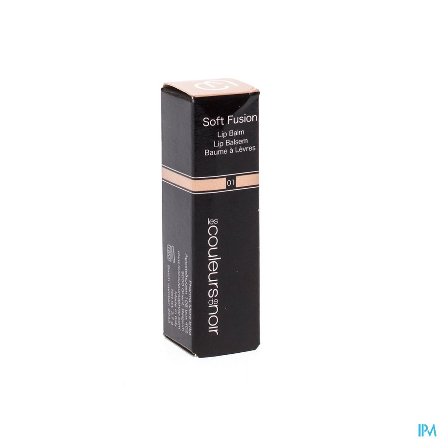 Les Couleurs De Noir Soft Fusion Lipbalsem 01 Nude