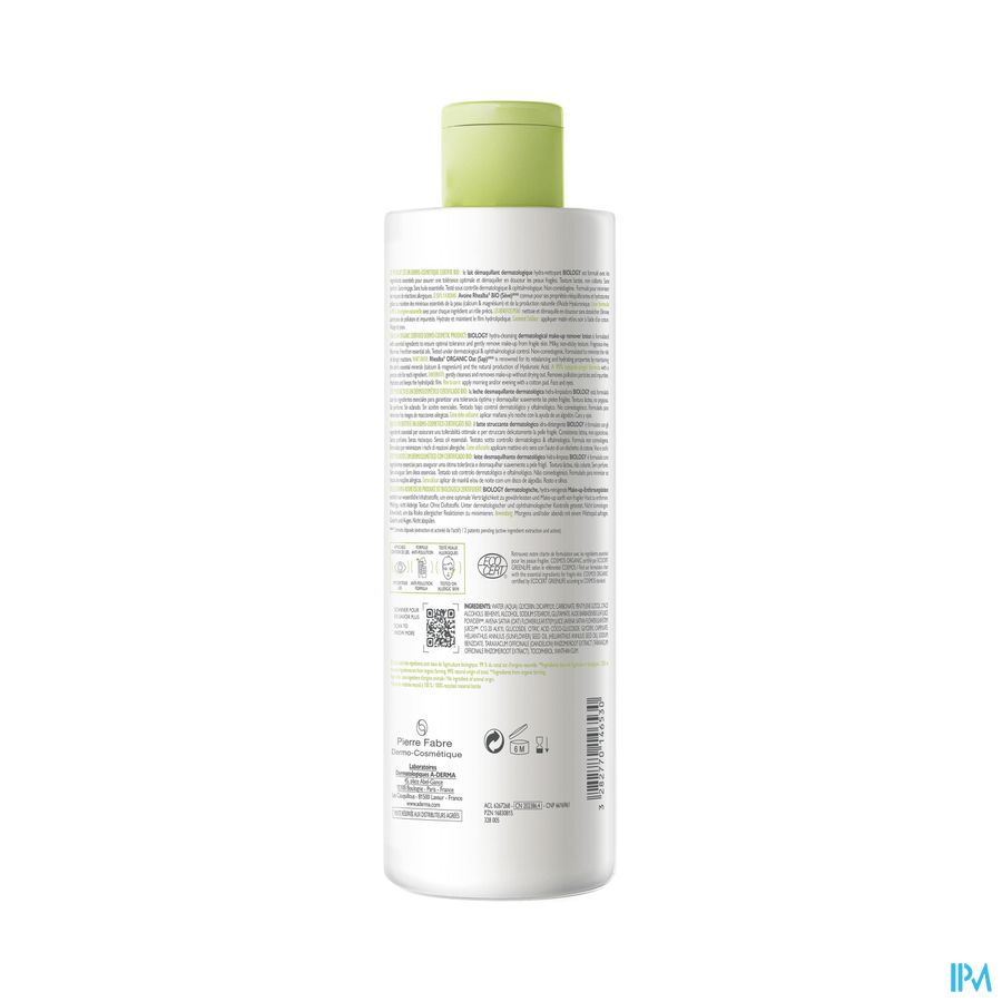 Aderma Biology Micellaire Melk Dermatolog. 400ml 2