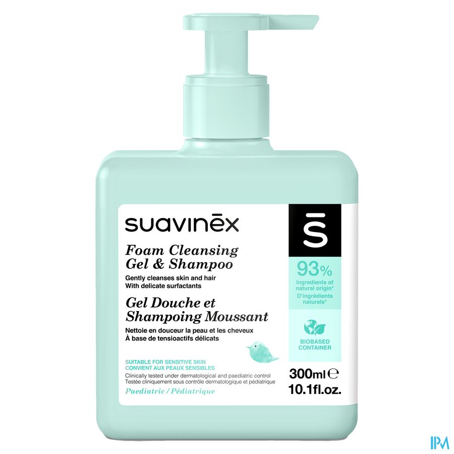 Suavinex Cosmetics Baby Foam Cleans.gel-sh 300ml 1