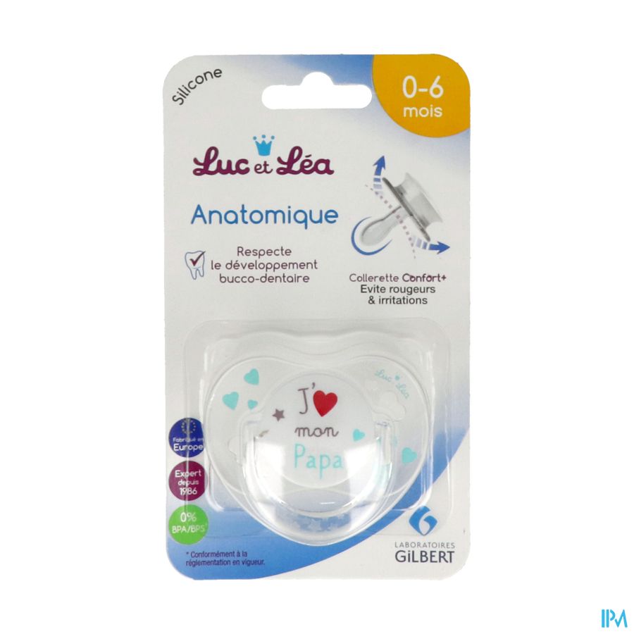 Luc&lea Fopspeen Ana 0-6m Papa Ring