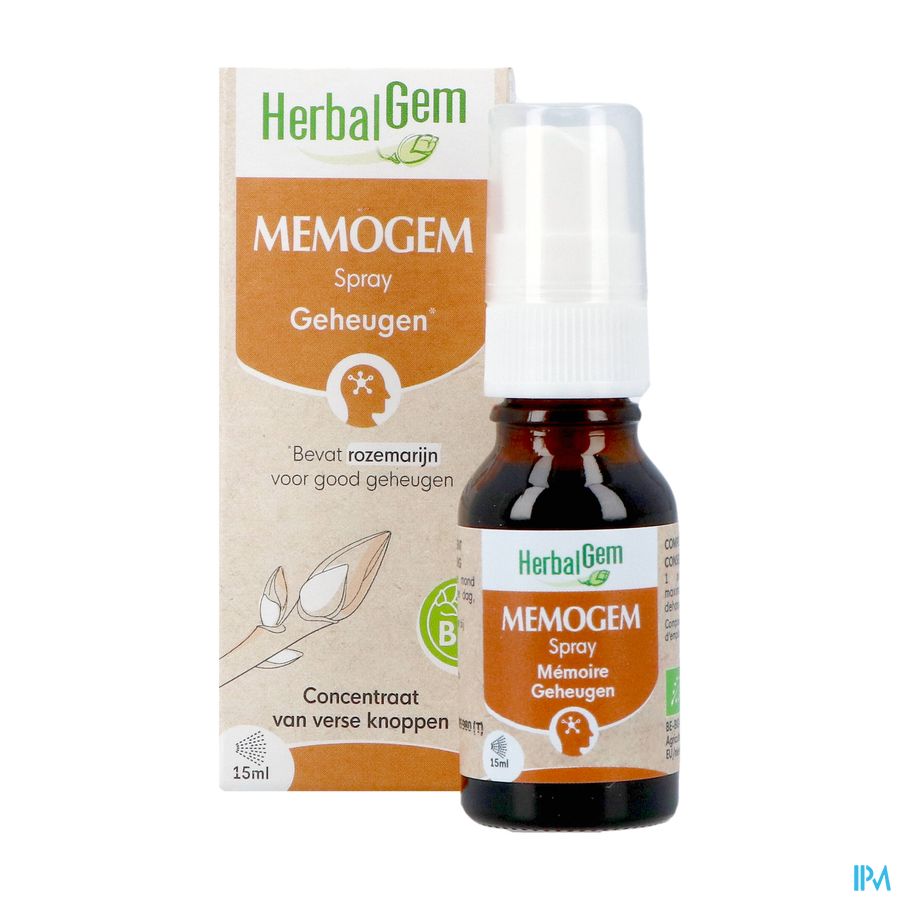 Herbalgem Memogem Spray Bio 15ml 7