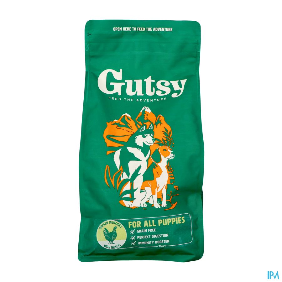 Gutsy Chicken Munchies Small Adult 2kg Gutsy Chicken Munchies Small Adult 2kg