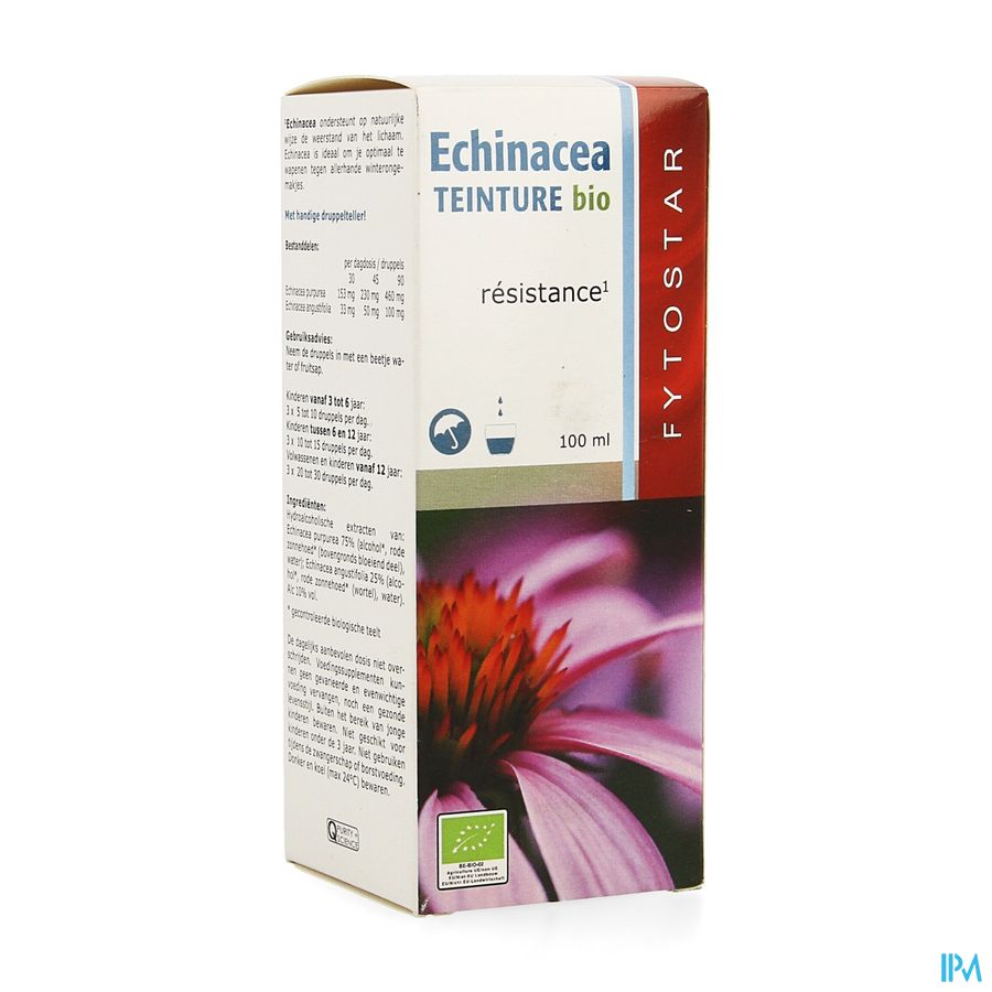 Fytostar Echinacea Teiture Bio 100ml Fytostar Echinacea Teiture Bio 100ml