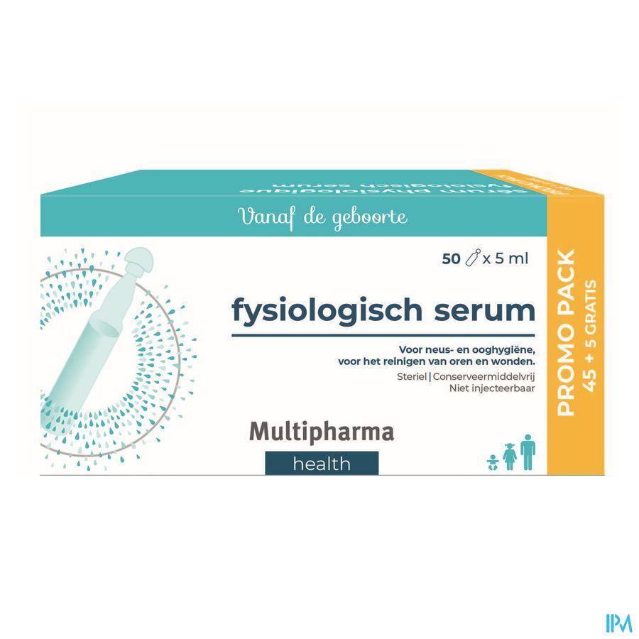 Mph Serum Physiologique 45x5ml + 5 Gratuites Mph Serum Physiologique 45x5ml + 5 Gratuites