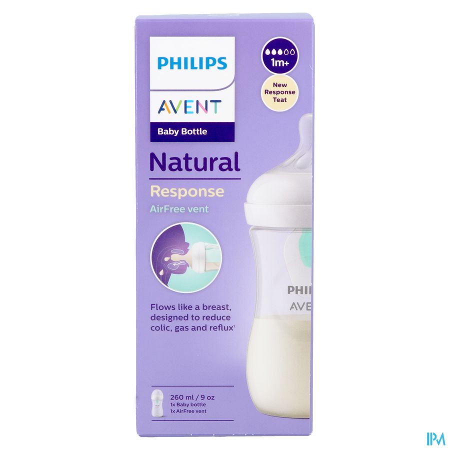 Philips Avent Natural 3.0 Airfree Zuigfles 260ml 3