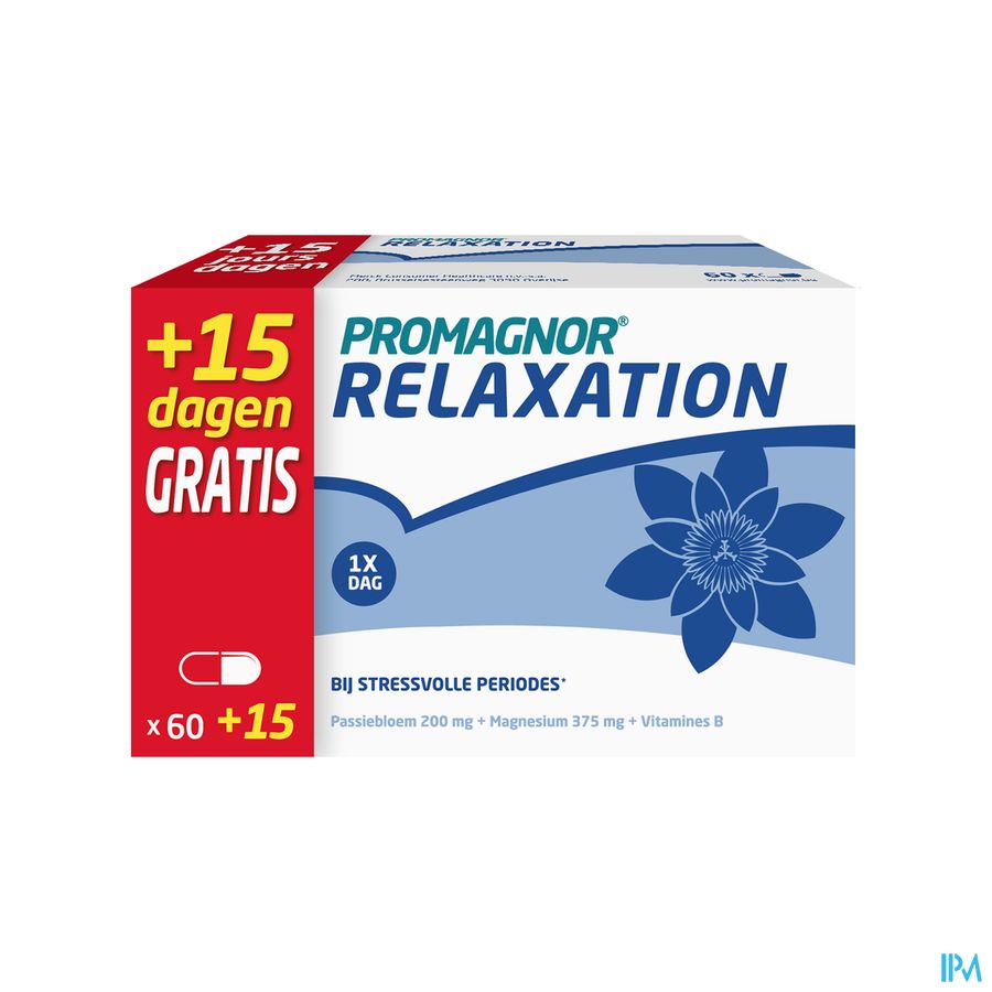 Promagnor Relaxation Caps 60+15 Gratis Promo Promagnor Relaxation Caps 60+15 Gratis Promo
