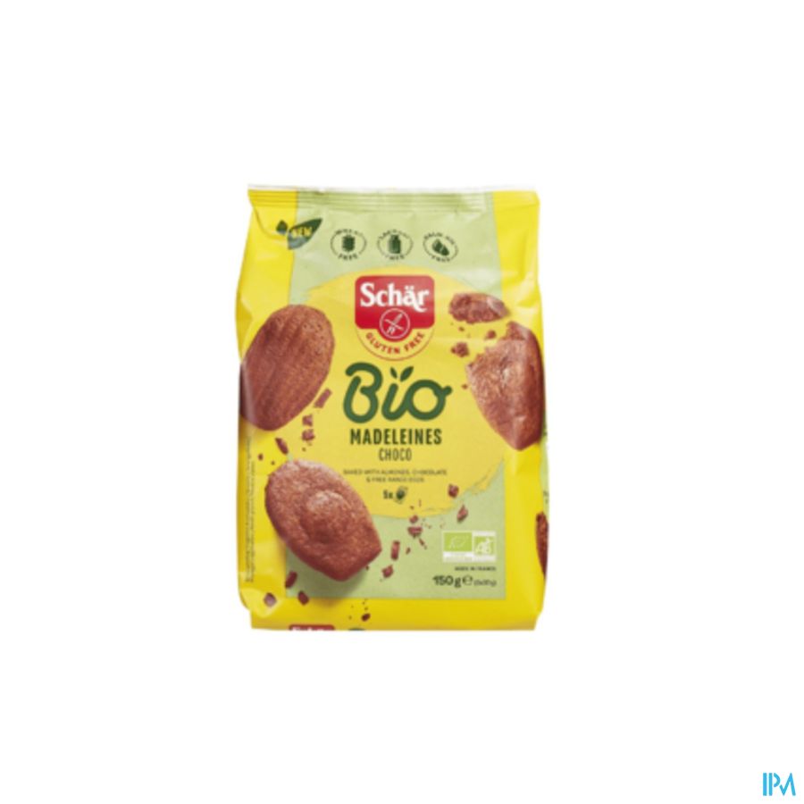 Schar Bio Madeleines Choco 150g Revogan Schar Bio Madeleines Choco 150g Revogan