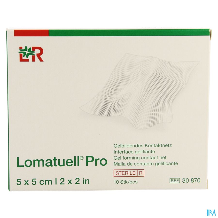 Lomatuell Pro Kompres Ster 5x 5cm 10 30870 4