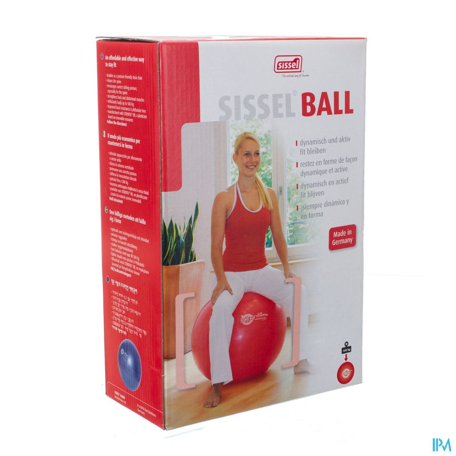 Sissel Ball Zitbal Diam.75cm Rood Sissel Ball Zitbal Diam.75cm Rood