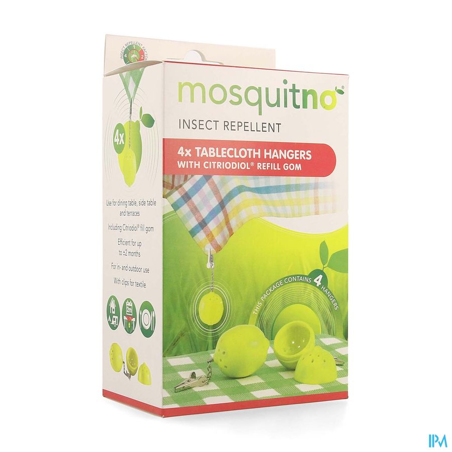 Mosquitno Insect Repellent Tablecloth Hangers 4 Mosquitno Insect Repellent Tablecloth Hangers 4