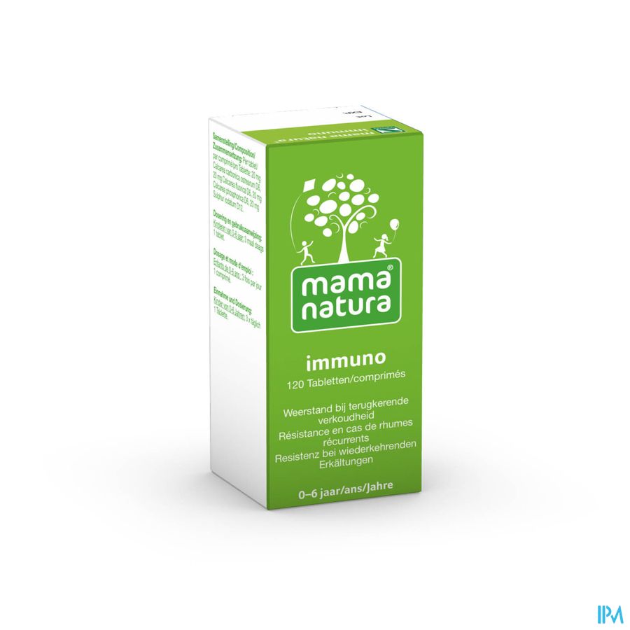 Mama natura immuno 120 tabletjes Mama natura immuno 120 tabletjes