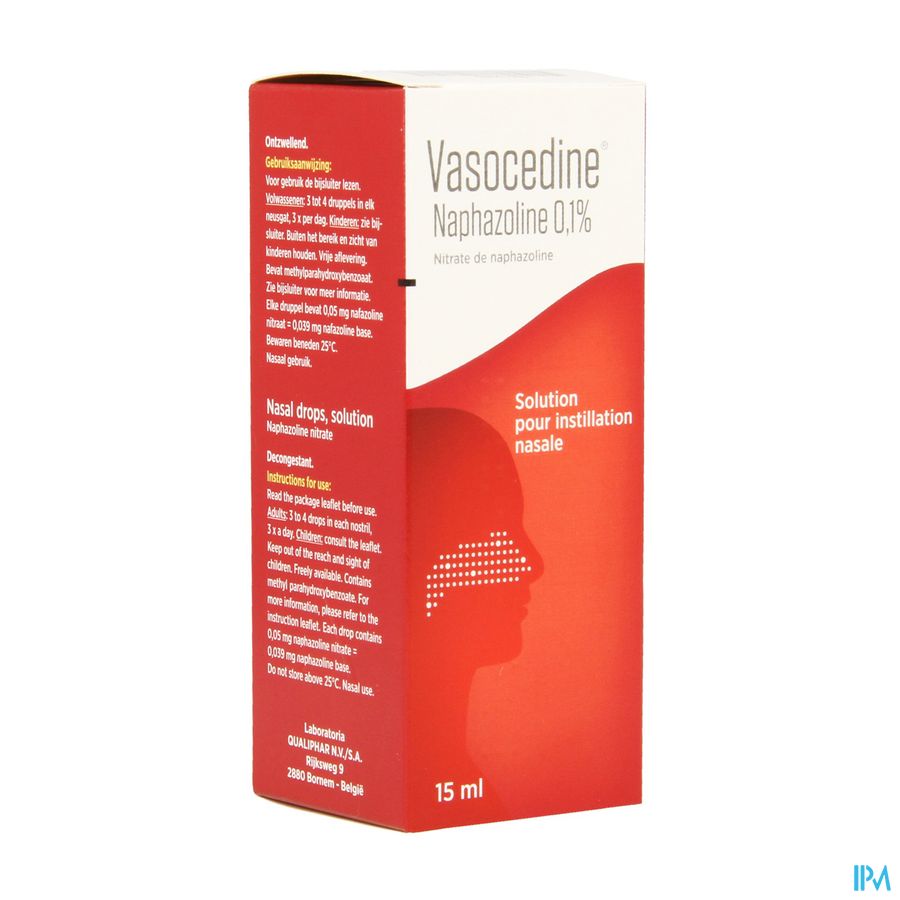 Vasocedine Naphazoline Gutt 15ml