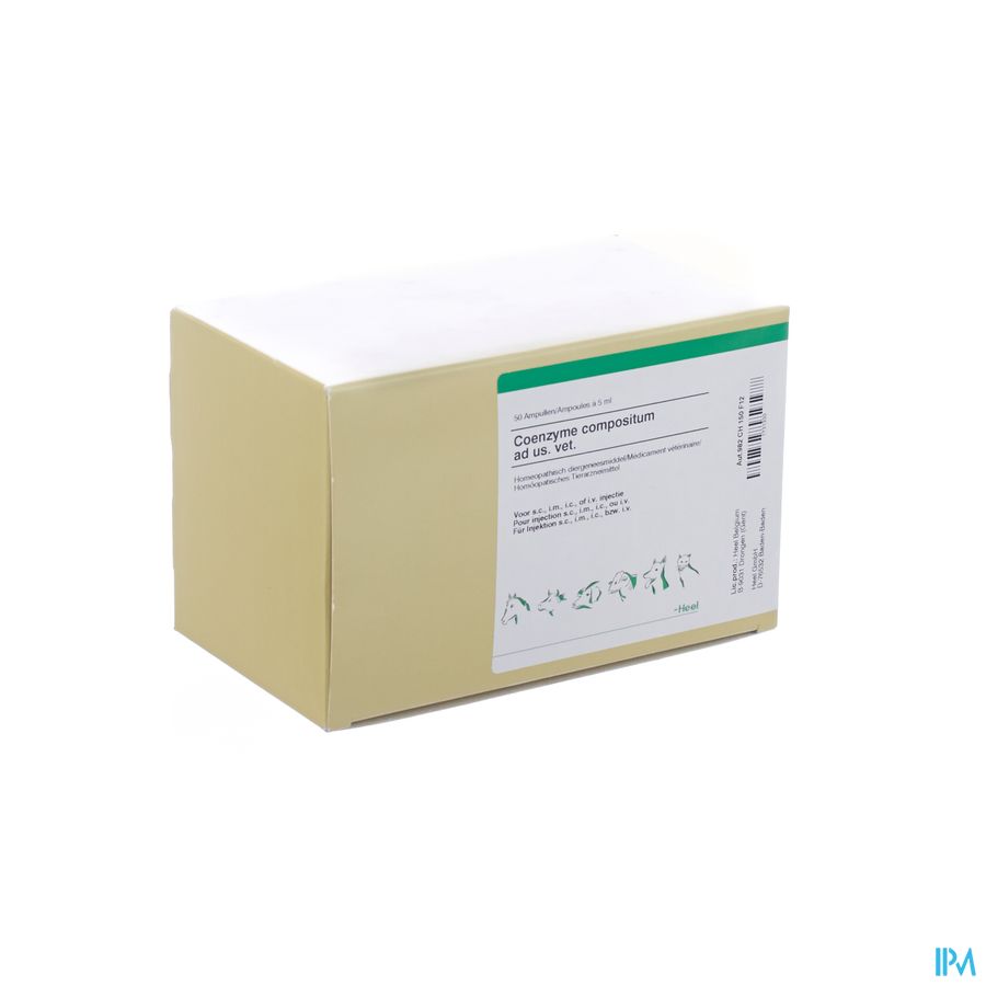 Coenzyme Compositum Ad Us.vet Amp 50x5,0ml Coenzyme Compositum Ad Us.vet Amp 50x5,0ml