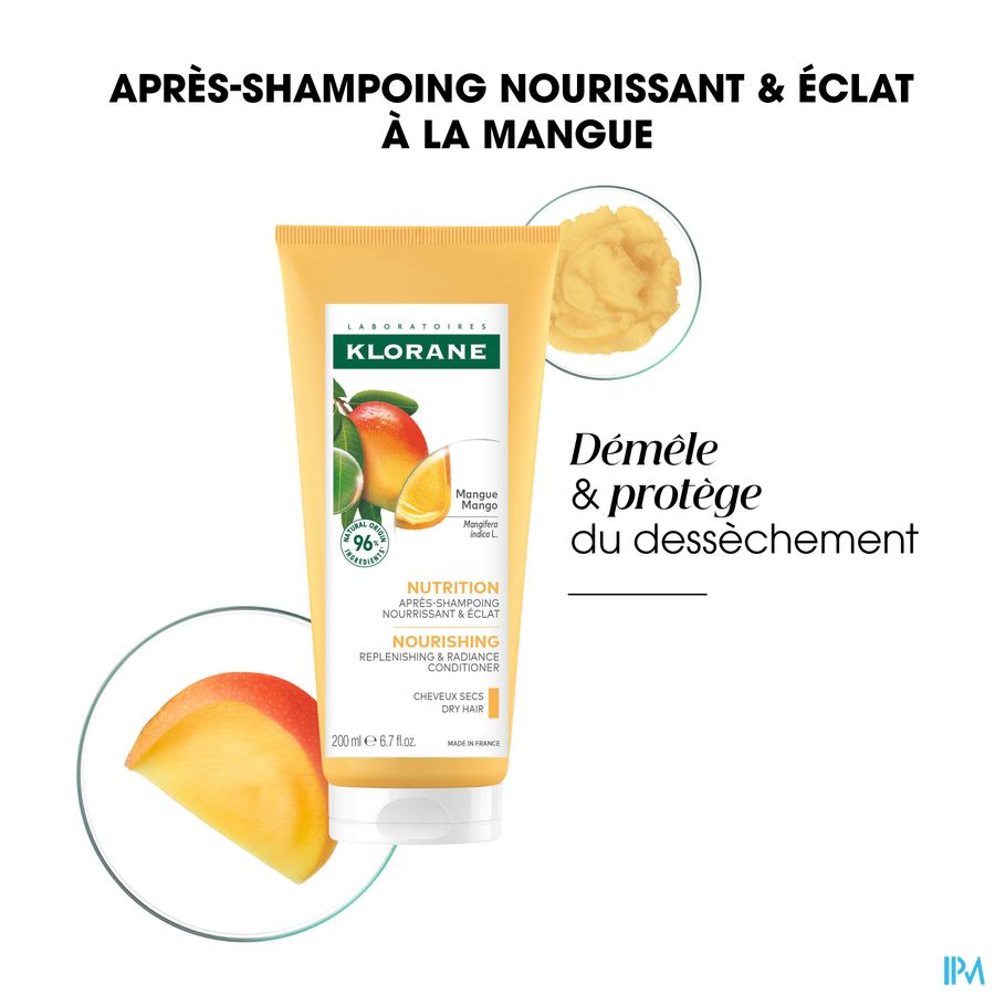 Klorane Capil. Balsem Mango 200ml Nf 17