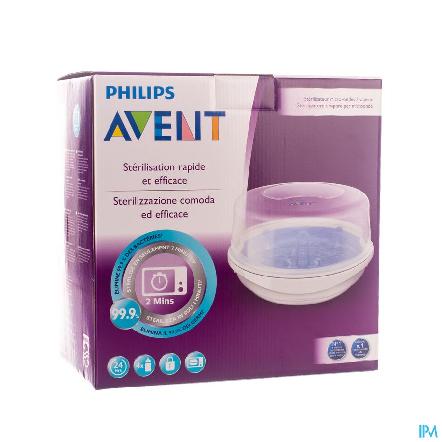 Philips Avent Sterilisator Microgolf Zonder Accessoires SCF281/02 Philips Avent Sterilisator Microgolf Zonder Accessoires SCF281/02