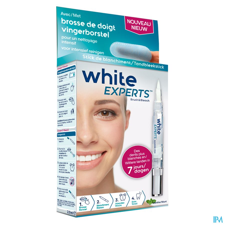 White Expert Tandbleken Stick 4