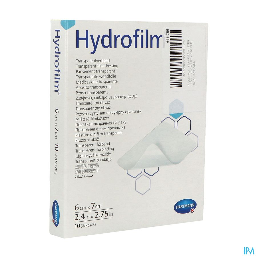 Hydrofilm 6x7cm 10 P/s