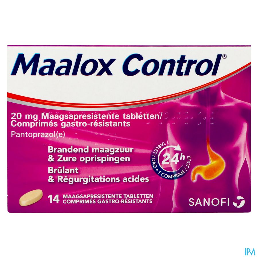 Maalox Control 20mg Comp Gastro Resist 14 1