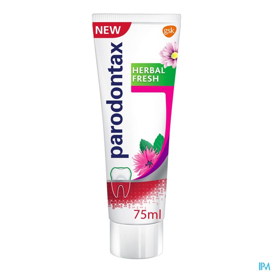 Parodontax Tandpasta Herbal Fresh Tube 75ml 8