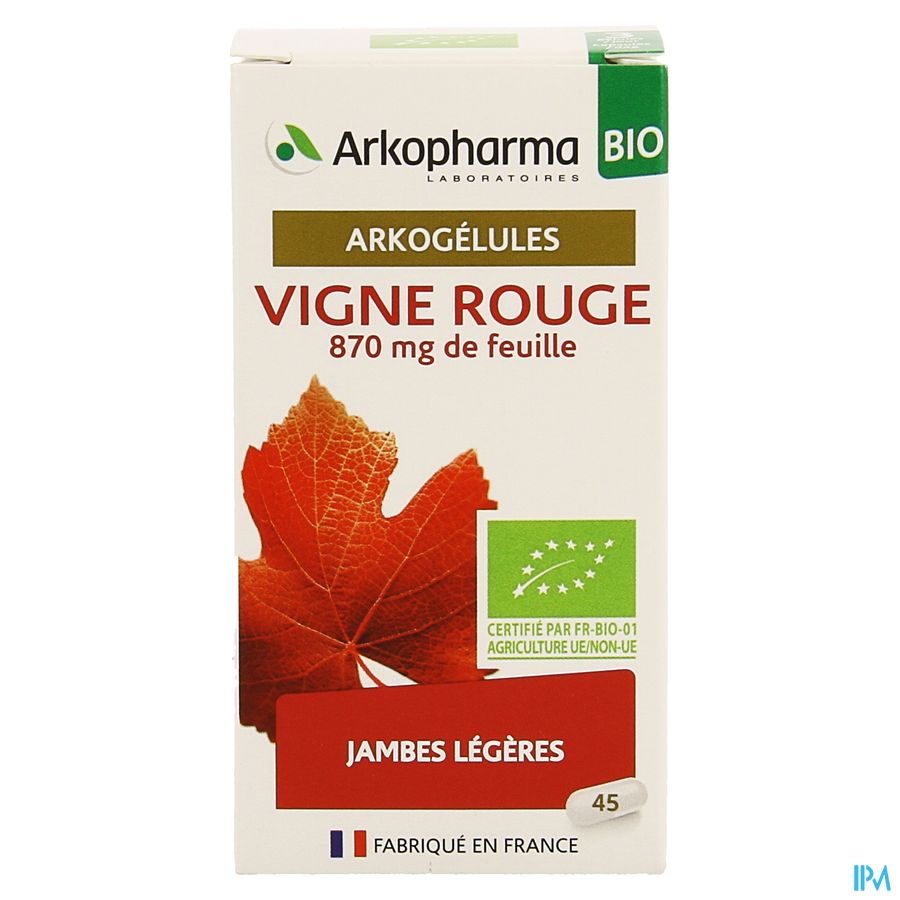 Arkocaps Rode Wijnstok Bio Caps 45 Nf 12