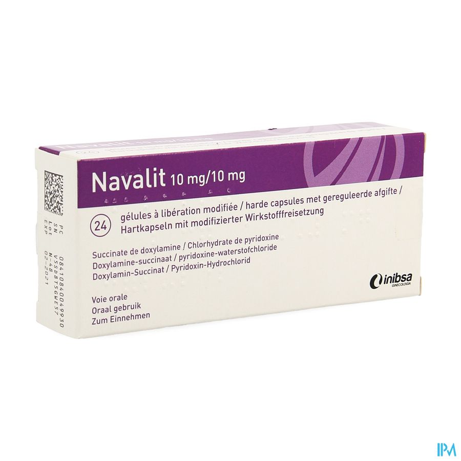 Navalit 10mg/10mg Geregul.afgifte Harde Caps 24 Navalit 10mg/10mg Geregul.afgifte Harde Caps 24