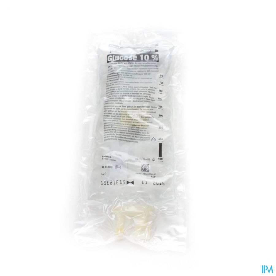 Bx Glucose 10% Viaflo Sac-zak 500ml