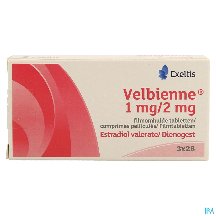 Velbienne 1mg/2mg Filmomh Tabl 3 X 28 Velbienne 1mg/2mg Filmomh Tabl 3 X 28