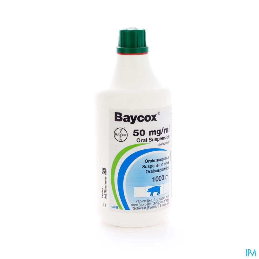 Baycox 5% Oral Suspension 1l Baycox 5% Oral Suspension 1l