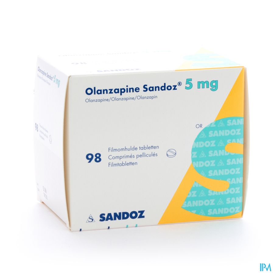 Olanzapine 5mg Sandoz Filmom Tabl 98
