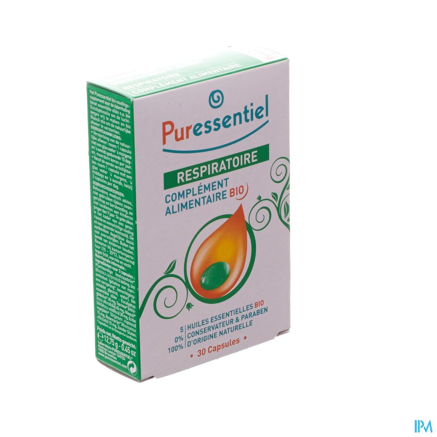 Puressentiel Respiratoire Bio Caps 30 Puressentiel Respiratoire Bio Caps 30