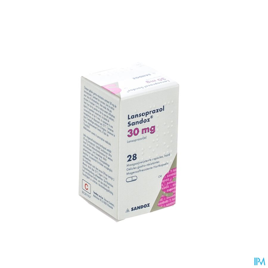 Lansoprazol Sandoz 30mg Caps 28 X 30mg Lansoprazol Sandoz 30mg Caps 28 X 30mg