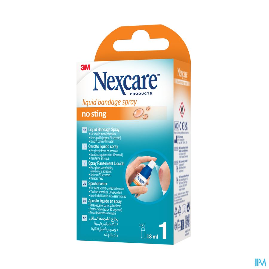 Nexcare Pansement Liquide Spray 18ml Lbs-18 1