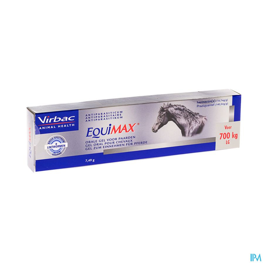 Equimax Orale Gel Paarden 7,49g Equimax Orale Gel Paarden 7,49g